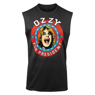 重金属摇滚乐队奥兹·奥斯朋Ozzy Osbourne美式复古纯棉无袖T恤