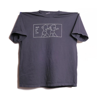 Death Cab For Cutie另类独立摇滚数码印花美式轻水洗做旧短袖T恤