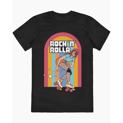 ROCKNROLLA短袖美式复古T恤