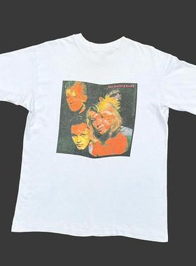 Counterfeit乐队亲爱的芽摇滚主唱宽松美式街头直喷男女款短袖T恤