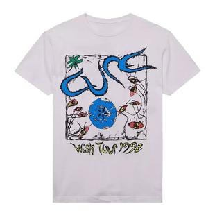 The Cure治疗乐队非主流摇滚朋克直喷oversize纯棉男女款短袖T恤