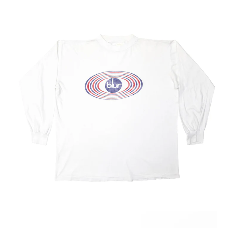 blur乐队复古朋克纯棉长袖T恤