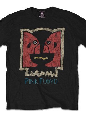 平克弗洛伊德1994乐队Division Bell 美式Vintage宽松纯棉短袖T恤