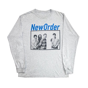 New Order新秩序歌手Republic公共的摇滚朋克美式男纯棉长袖T恤秋