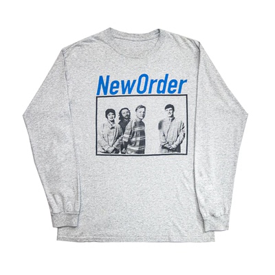 NewOrder新秩序歌手音乐长袖T恤