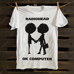 夏季新款Radiohead电台司令摇滚专辑The Bends欧美高街男短袖T恤