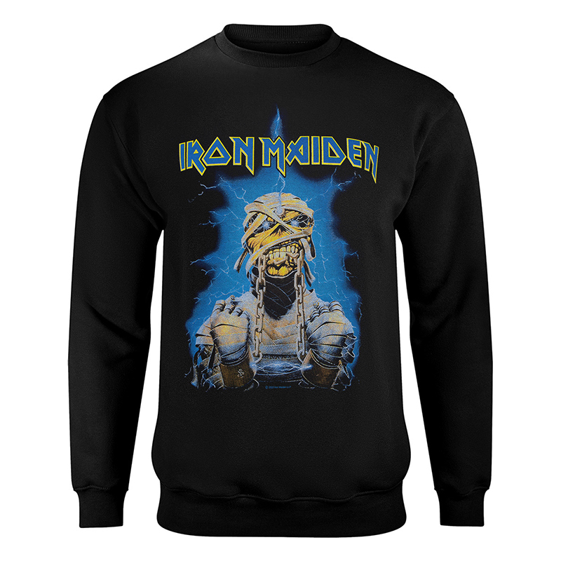 IronMaiden铁娘子乐队圆领卫衣