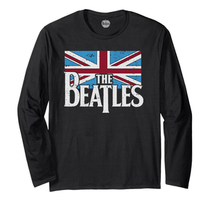 The Beatles披头士乐队马丁同款摇滚美式复古秋冬季男纯棉长袖T恤