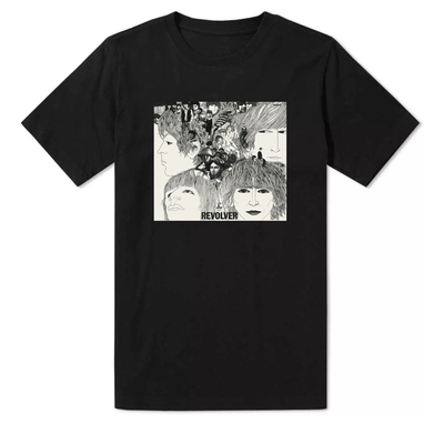 夏季摇滚乐队短袖披头士