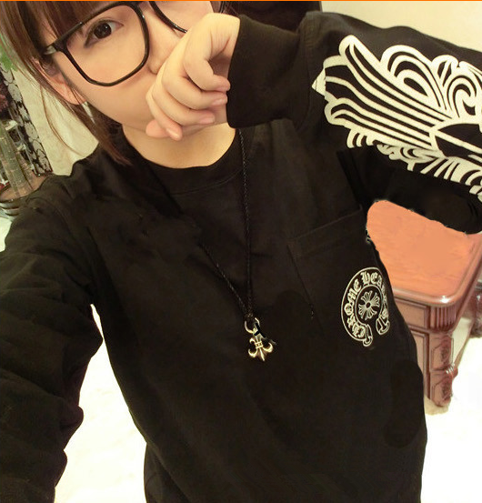 潮牌男女925纯银童军花吊坠项链挂坠项坠情侣吊牌