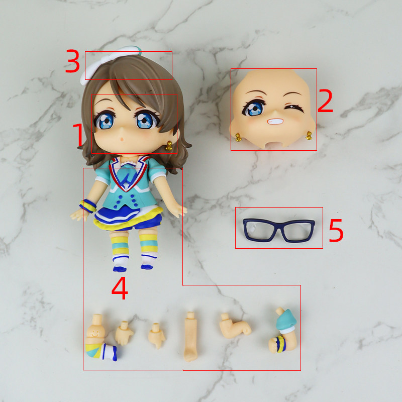 gsc粘土人 692 love live sunshine 渡辺曜 配件分尸