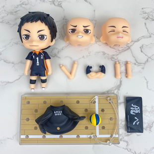 GSC粘土人 772排球少年 泽村大地 头发身体配件分尸 ob11脸壳散货