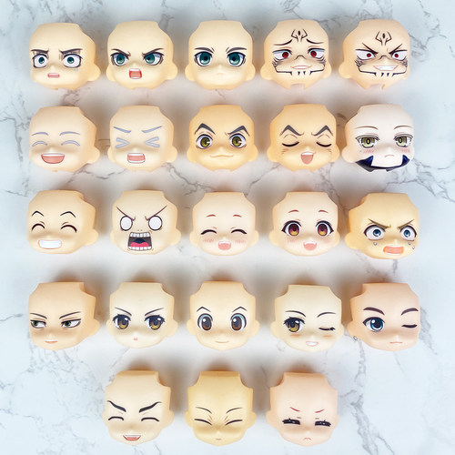 GSC粘土人表情脸日版散货