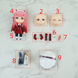 the FRANXX GSC粘土人 零二 DARLING 国家队 配件分尸 952