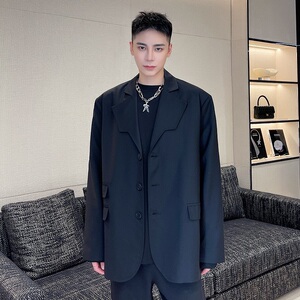 英伦风轻奢西装外套男士韩版潮流时尚正装西服上衣A345-1825-P125图片