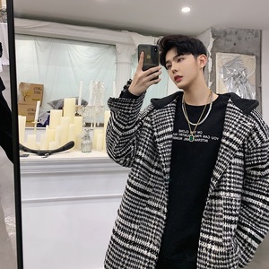 BFY秋冬毛呢连帽中长款外套大衣A345-1020-P145图片