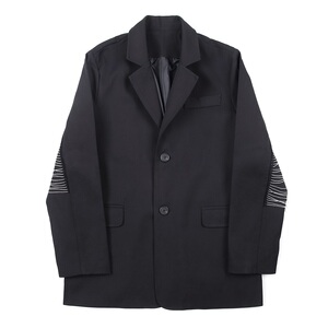 早秋原创时尚休闲款金属流苏配饰西服外套男上衣潮A345-1121-P135图片
