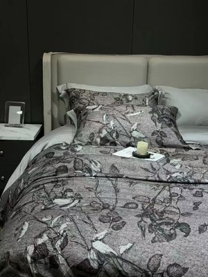 进口天丝棉磨毛四件套高端床上用品可改床笠bedding set cotton