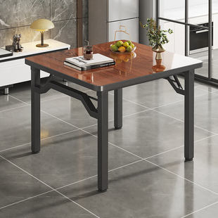 可折叠桌子摆摊小桌吃饭桌子掼蛋专用餐桌家用小户型桌户外桌子