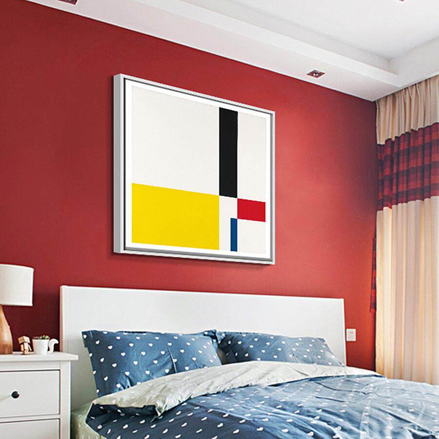 蒙德里安 北欧波普风格抽象装饰画现代简约客厅餐厅卧室艺术挂画