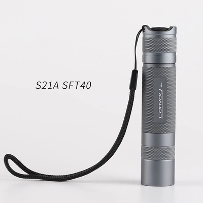 Convoy毛裤S21A配SFT40 Led手电筒21700强光露营钓鱼登山徒步