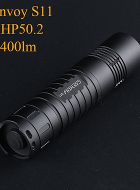 Convoy手电筒黑色S11 XHP50.2毛裤战术高功率LED 26650露营旅行