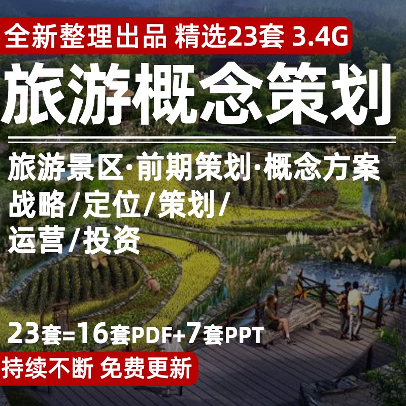 z82 美丽乡村生态文化旅游景区产业园总体策划规划设计方案文本