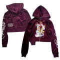 Burgundy Skull Top