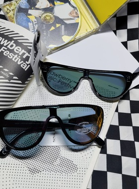 欧美大框蒸汽波美式复古太阳墨镜