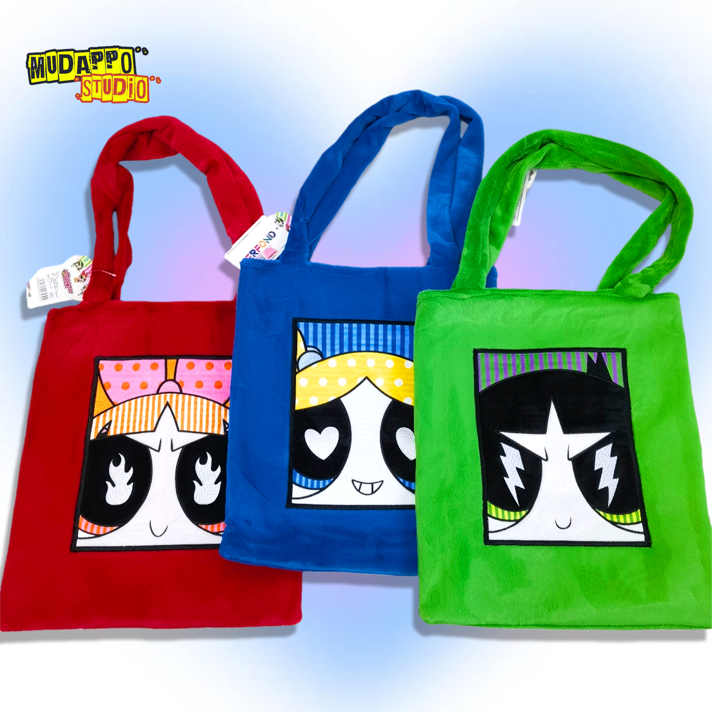 小女警可爱卡通毛绒包单肩手提包