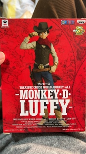 海贼王 手办 TCWJ TREASURE CRUISE 20周年  红衣牛仔路飞