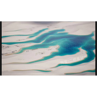 White Landscape白沙景观UE5虚幻5.2自然沙漠环境荒地荒草 Sands