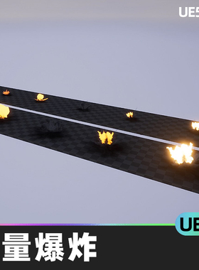 Power Explosions VFX 02力量爆炸UE4虚幻引擎视觉效果粒子编辑器