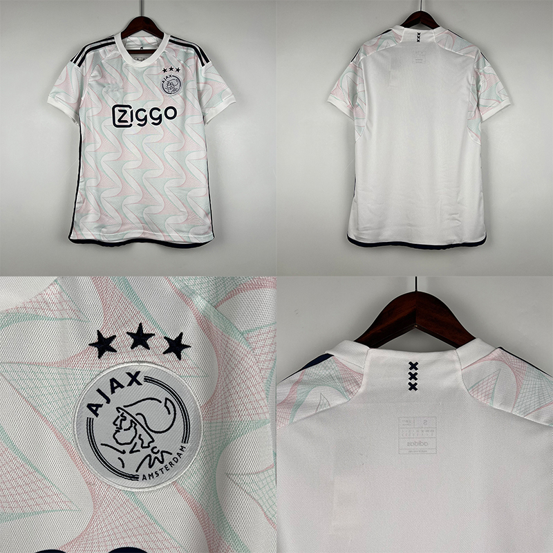 阿贾克斯客场足球服球衣加大加肥2023-24 Ajax away jersey shirt 运动/瑜伽/健身/球迷用品 足球服 原图主图