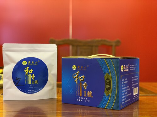 恩平特色茶 黄亚山和香白茶饼200克装 6饼特惠
