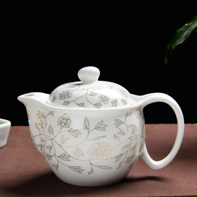 陶瓷茶壶带过滤网功夫茶壶景德镇青花茶具大容量泡茶壶家用茶壶