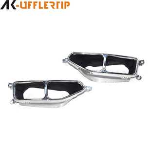 适用于19到20宝马新7系730740li760M尾嘴四出排气管改装汽车尾喉