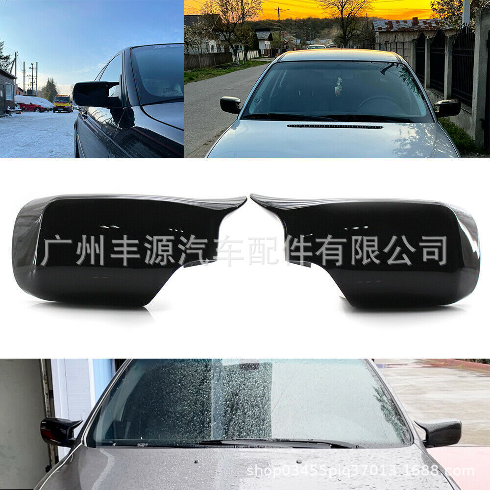 适用宝马 E39 E46 Sedan 镜壳镜罩后视镜盖牛角 1998-2005 替换件