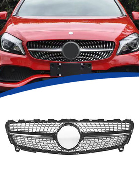 适用于2016-2018款奔驰A级W176满天星款中网 ABS材质