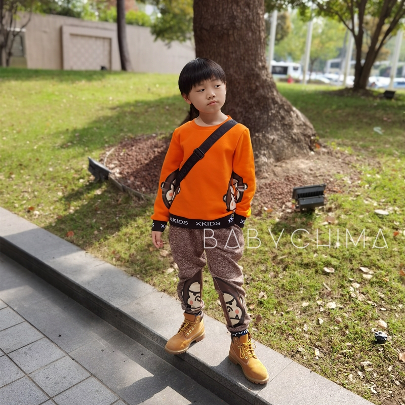 芝麻饭儿猩猩可爱风百搭男女卫衣