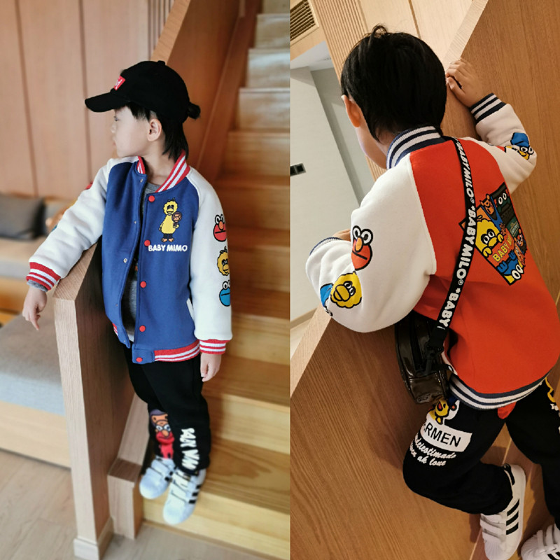 芝麻饭儿合作款冬季保暖棒球棉服