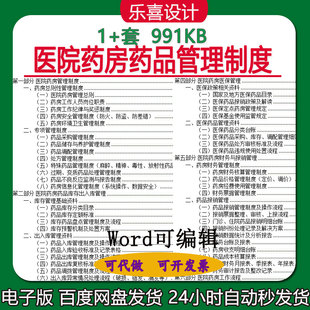 医院药房管理制度库存出入库财务报销药品质量管理培训计划及PPT