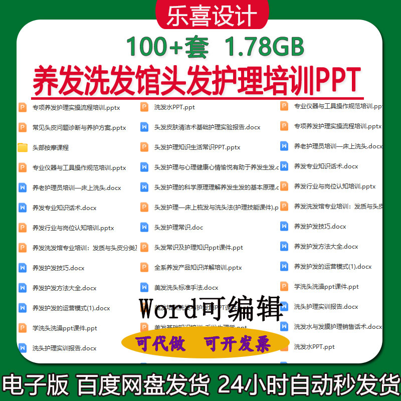 养发洗发馆头发护理培训客户服务ppt标准洗护养发实操技术考核