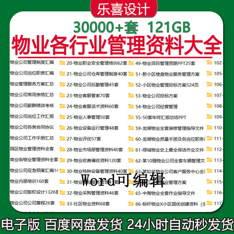 物业行业管理制度岗位职责汇编薪酬绩效考核方案应急预案计划总结,商务/设计服务,设计素材/源文件,淘宝优惠券,粉丝福利购,淘宝优惠卷