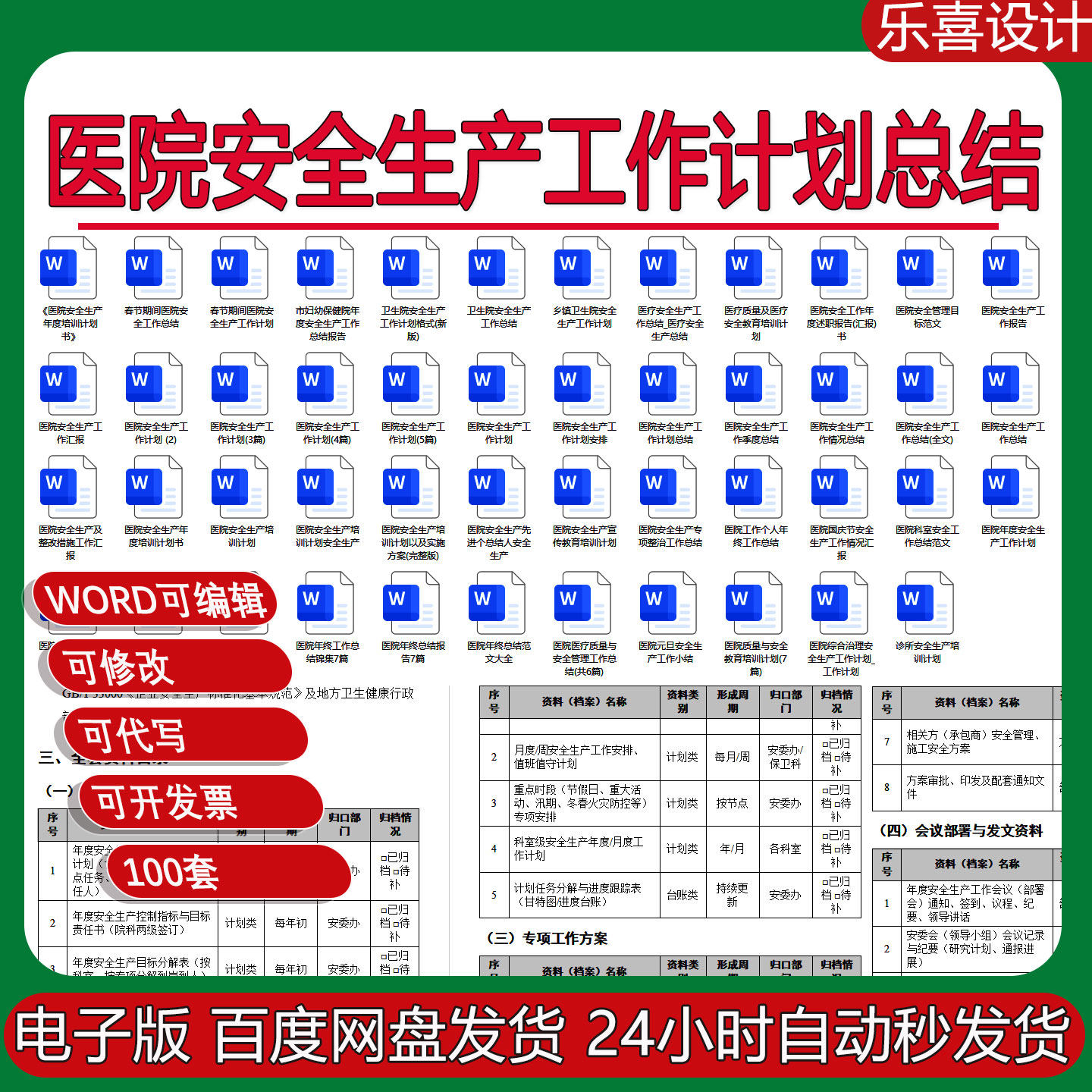 医院年度安全生产教育培训应急演练隐患排查计划年度月度工作总结