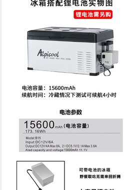 冰虎车载冰箱配套配件电源适配器