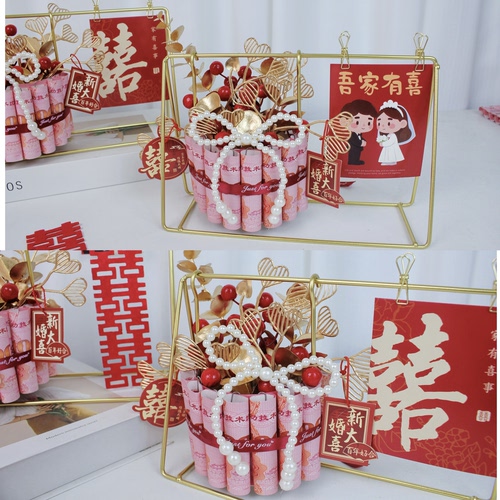 新娘结婚手工DIY高级感摆件礼物
