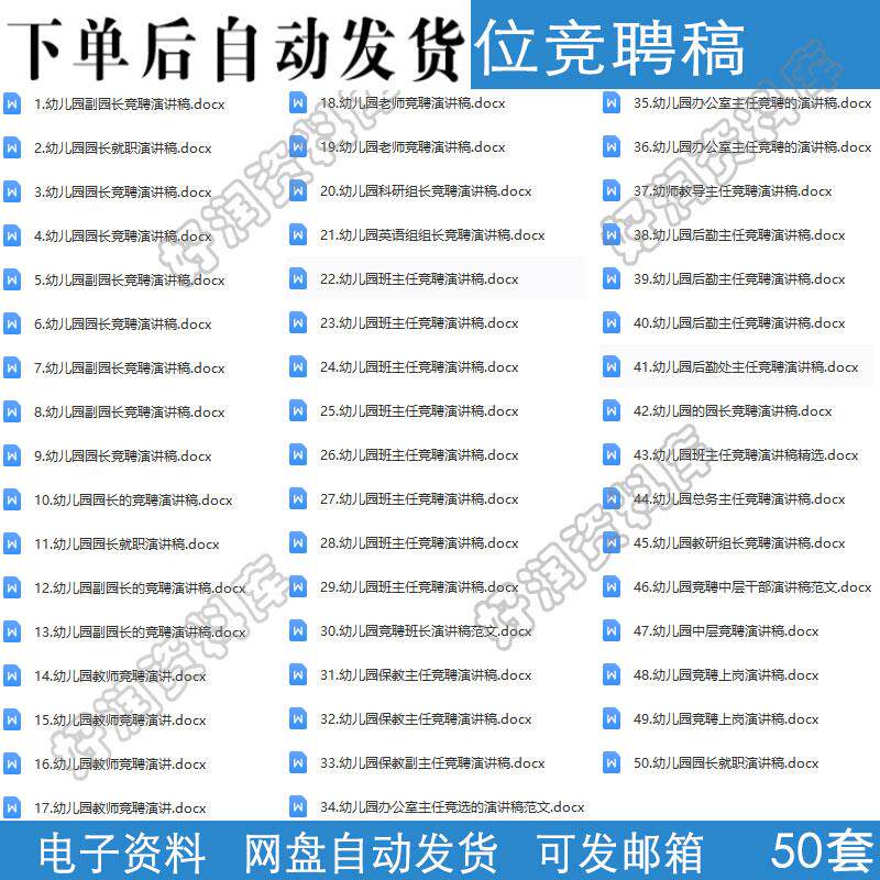 幼儿园园长副园长教师保教总务后勤主任办公室主任岗位竞聘演讲稿