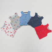 秋冬装 男女宝宝夹棉马甲婴儿衣服内穿婴幼儿马夹新生儿童双面背心