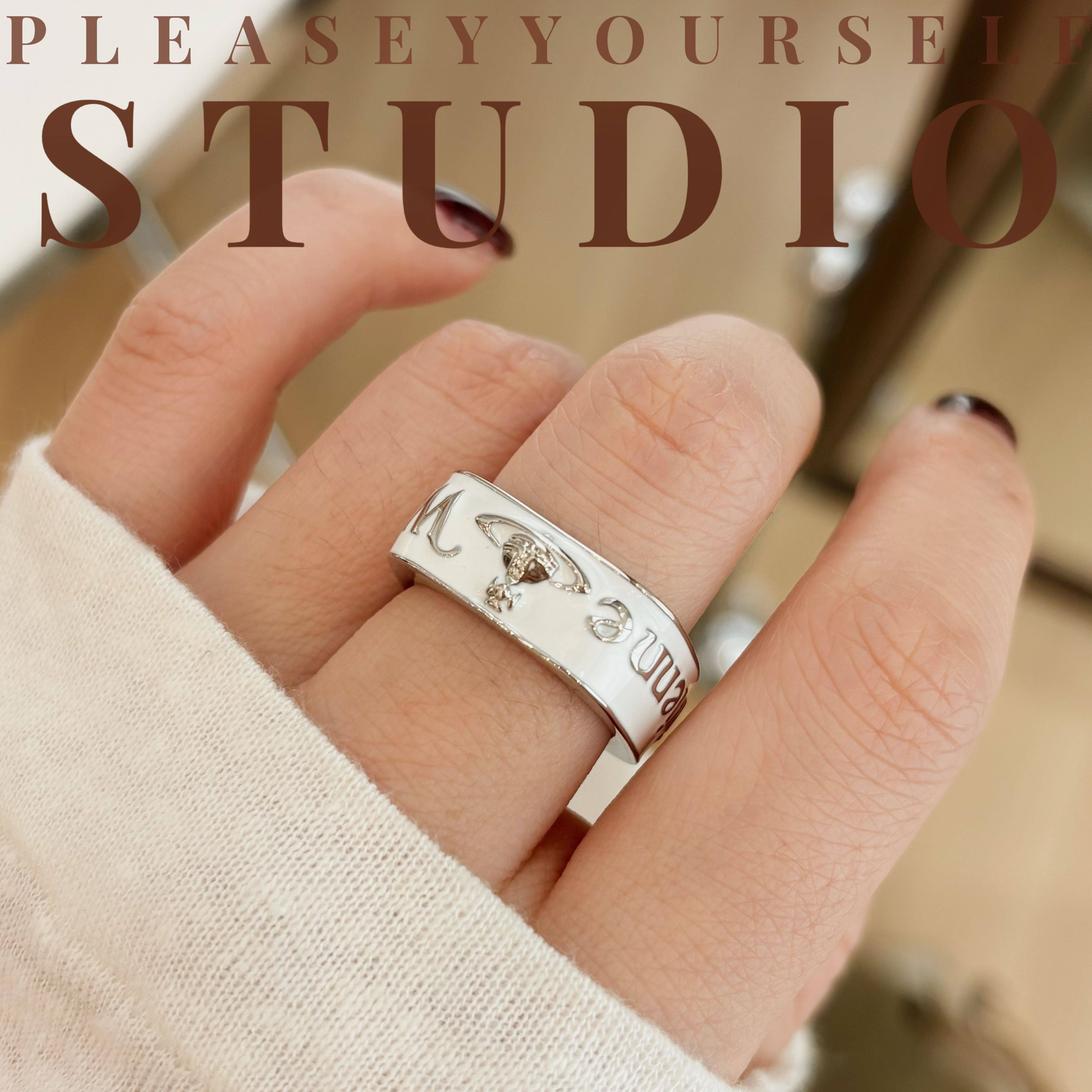 「钢琴键」悦己法式复古小众银色优雅时尚气质设计戒指